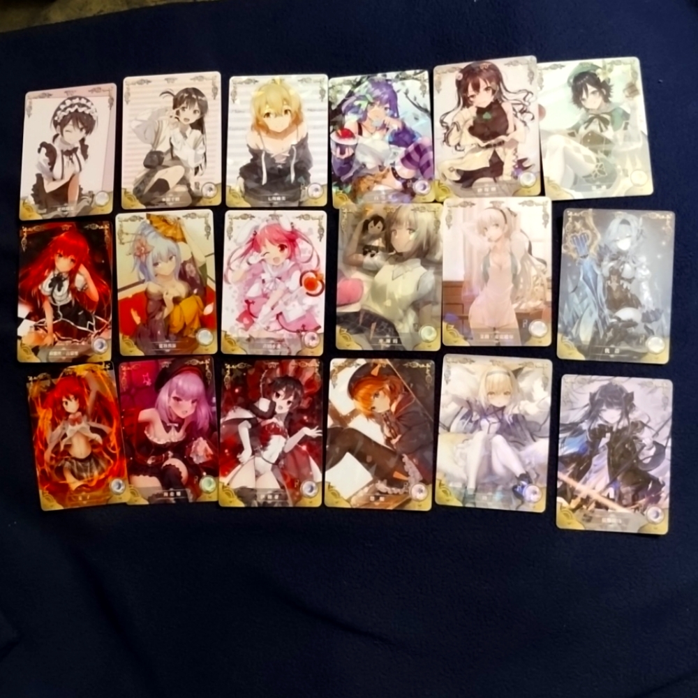 Goddess Story Card R rarity Full set NS-2M05 055-072 Lot of 18 NM Anime Waifu